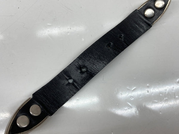 トーガ TOGA Double buckle bangle ダブル バックル バングル ウエスタン ブレスレッド 黒 銀 TZ31-AK922 メンズジュエリー バングル・ブレスレット 総柄 ブラック 104A-82