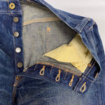 【曜日割引対象外】 シュガーケーン SUGAR CANE ロンスター シンチバック デニムパンツ デニム ブルー W31 L32サイズ 201MB-1120 VB