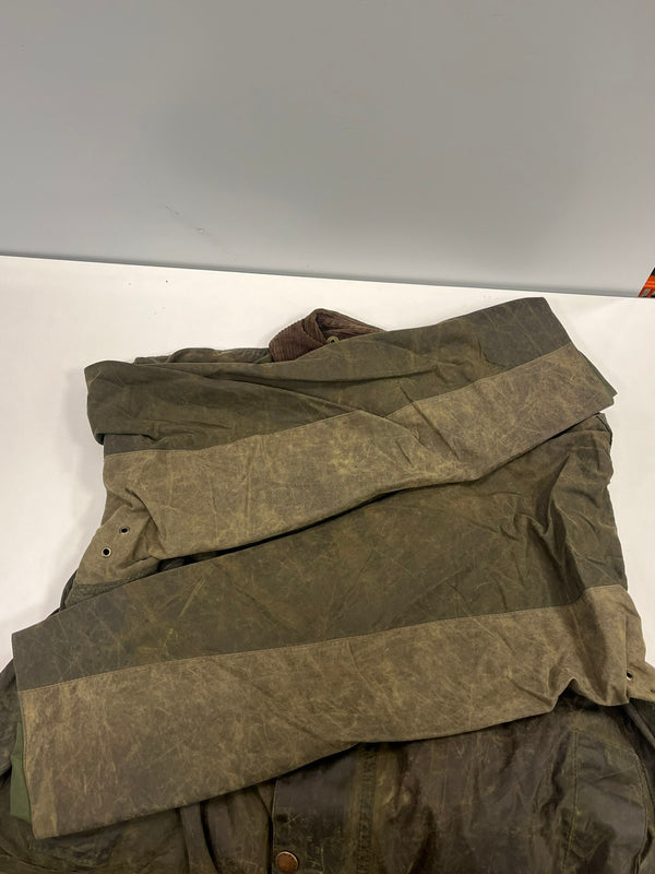 バブアー BARBOUR  BORDER JACKE ボーダージャケット  ワックス コットン オイルドジャケット コート C44 ジャケット カーキ 101MT-5346