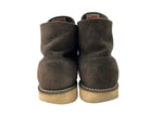 レッドウィング RED WING 6-inch Classic Round インチ クラシックラウンド USA製 スエード シューズ 9D 黒 8174 メンズ靴 ブーツ ワーク ブラック 27cm 104S-738
