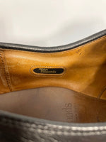 アレン エドモンズ Allen Edmonds ストレートチップ レザーシューズ 外羽根 革靴 USA製 メンズ靴 ビジネスシューズ ブラック サイズ 81/2 101-shoes1485