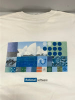 US US古着 00s 00's IBM Rational Software 企業Tee アート レギュラー Tシャツ ホワイト Lサイズ 101MT-2944