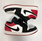 ジョーダン JORDAN Nike Air Jordan 1 Low Black Toe ナイキ エアジョーダン 1 ロー ブラックトゥ 白 赤 黒 553558-116 メンズ靴 スニーカー ホワイト 27cm 101-shoes1482