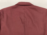 ワコマリア WACKO MARIA GUILTY PARTIES ギルティ パーティーズ UNCONSTRUCTED JACKET テーラード ジャケット BORDEAUX ボルドー えんじ 赤 ジャケット 無地 ワインレッド Lサイズ 104MT-471