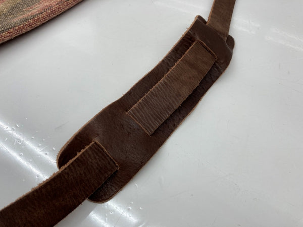 ラルフローレン RalphLauren DENIM & SUPPLY MESSENGER BAG メッセンジャー バッグ キャンバス ネイティブ柄 ショルダー かばん 薄茶 バッグ メンズバッグ ショルダーバッグ・メッセンジャーバッグ 無地 ベージュ 104B-91