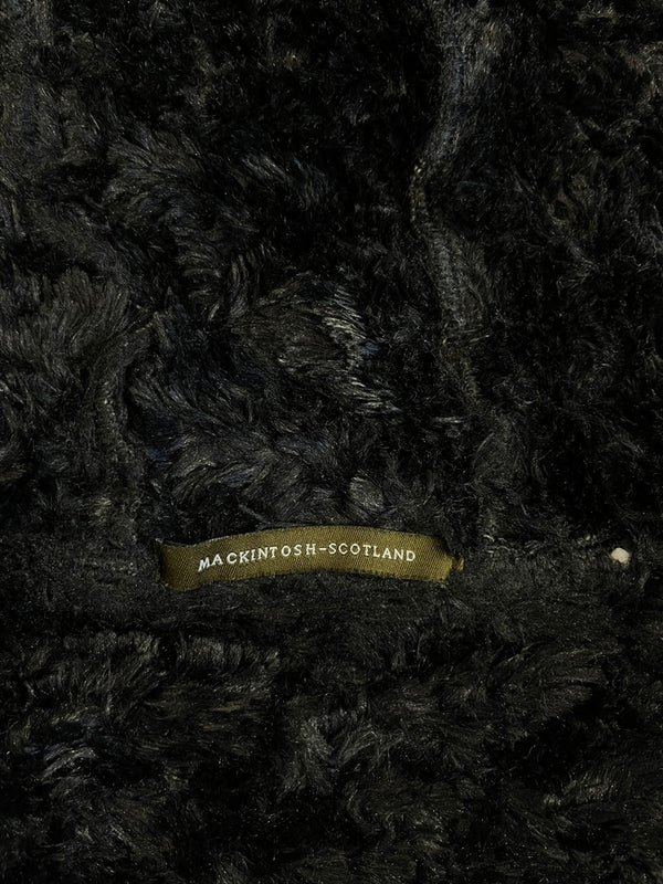マッキントッシュ MACKINTOSH 裏ボア 中綿コート キルティング ジャケット フード付き コート ブラック サイズ36 101LT-151