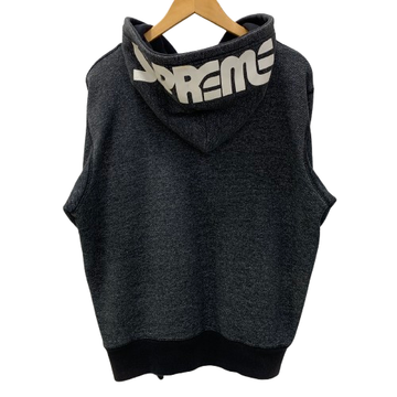 シュプリーム SUPREME Zip Hooded パーカ グレー Lサイズ 201MT-3868