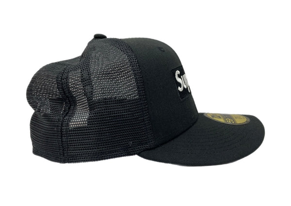 シュプリーム SUPREME 22SS BOX LOGO MESH BACK ボックスロゴ メッシュ バック ベースボール 帽子 黒 帽子 メンズ帽子 キャップ ロゴ ブラック 104H-65