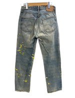 リーバイス Levi's 70's 70年代 501 66 BIGE 移行期 ボタン裏6刻印 不均等V 赤耳 VINTAGE ヴィンテージ デニム ブルー 101MB-631