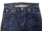 サムライジーンズ SAMURAI JEANS 17oz 零 シリーズ 23 DENIM PANTS デニム パンツ ボタンフライ テーパード 濃紺 パッチ ジーンズ 青 ロゴ S713VX デニム ブルー サイズ W32 L34 104MB-171