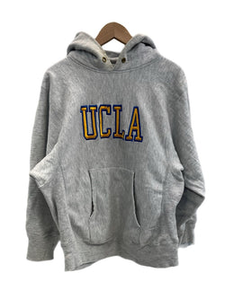 チャンピオン Champion 80s～ ヴィンテージ Vintage トリコタグ リバースウィーブ REVERSE WEAVE USA製 アメリカ製 ロゴ刺繍 パーカ グレー Mサイズ 101MT-4794