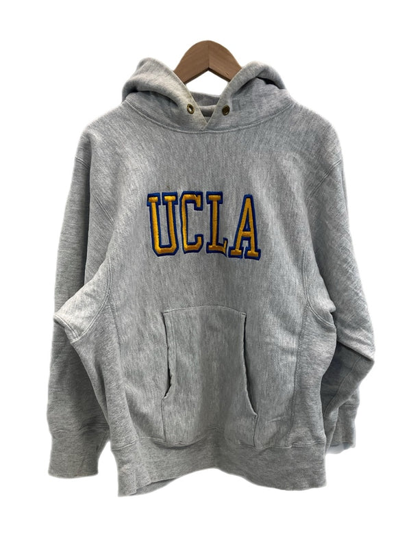 チャンピオン Champion 80s～ ヴィンテージ Vintage トリコタグ リバースウィーブ REVERSE WEAVE USA製 アメリカ製 ロゴ刺繍 パーカ グレー Mサイズ 101MT-4794