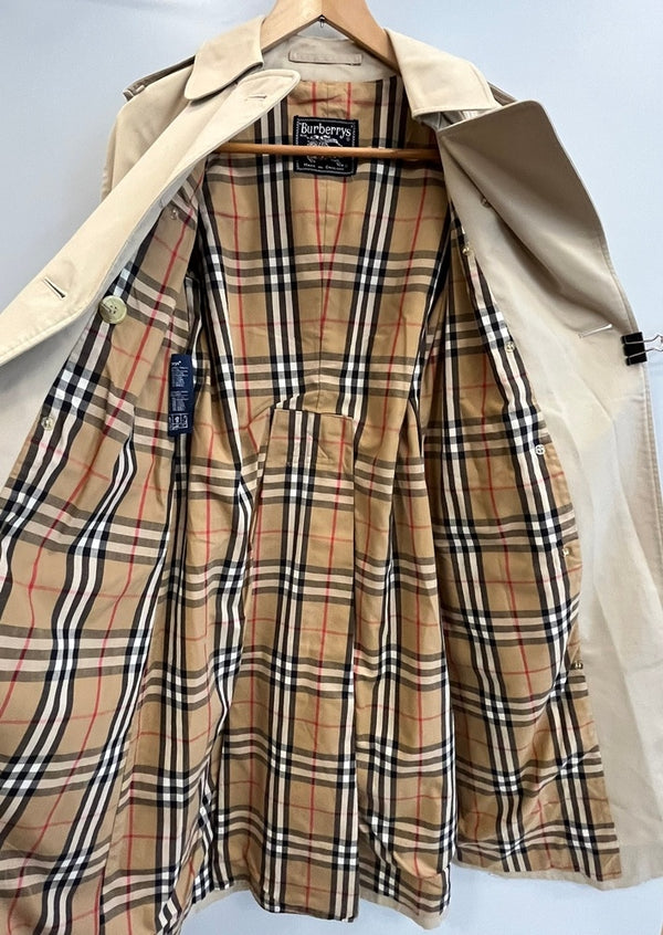 バーバリー Burberry Burberrys イングランド製 トレンチコート コート ベージュ 101LT-210