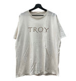 US古着 US 00s TROY トロイ ムービーT 映画 白 Tシャツ プリント ホワイト 104MT-1636
