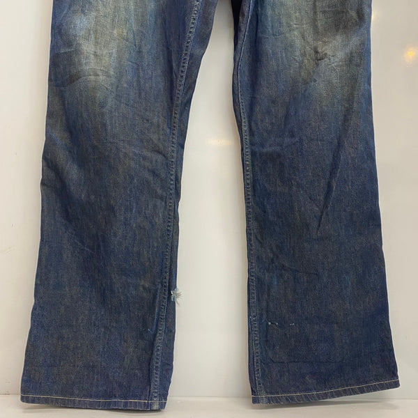 【曜日割引対象外】 リーバイス Levi's LVC Lot 66 Bib Overall Customaize 1912復刻 デニム ブルー W34 L32サイズ 201MB-1215 VB