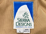 シエラデザイン SIERRA DESIGNS 80s 80年代 60/40クロス ロクヨンクロス マウンテンパーカー 8本木タグ USA製 緑 ジャケット 無地 グリーン Lサイズ 104MT-1791
