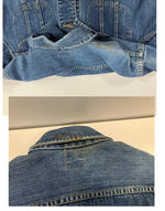 リー Lee 60's 60年代 四角黒タグ R表記 101-J デニムジャケット Gジャン トラッカー VINTAGE ヴィンテージ アメリカ製 MADE IN USA 42 LONG ジャケット ブルー 101MT-5041