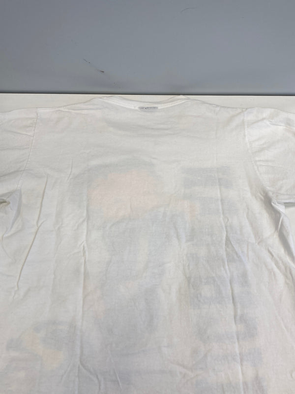 ヴィンテージ vintage 90's 90s Beetty Boop MICHIGAN カレッジ NFL ベティースミス  - Tシャツ ホワイト フリーサイズ 101MT-3732
