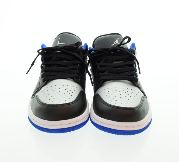 ナイキ NIKE Air Jordan 1 Low エアジョーダン1 ロー Black Game Roya /Metallic Platinum ゲームロイヤル 553558 007 メンズ靴 スニーカー ブルー 28cm 103S-650