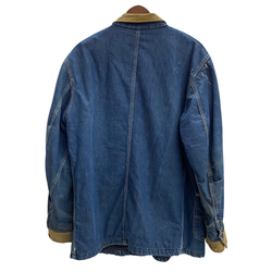 【曜日割引対象外】 ヴィンテージ vintage 60's リー LEE 81-LJ デニムカバーオール デニムジャケット ブランケットライナー USA製 ジャケット ブルー 42サイズ 201MT-3594 VB
