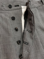 ソウシオオツキ SOSHIOTSUKI 19AW NICKER BOCKERS ワイド パンツ バルーン ニッカーボッカーズ タック ボタンフライ パンツ 灰 チェック S19AWPT01 ボトムスその他 グレー サイズ 44 104MB-277