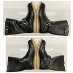 【曜日割引対象外】 レッドウィング RED WING Engineer Boots クロンダイク 茶芯 Vibramソールカスタム 9268 メンズ靴 ブーツ エンジニア ブラック 26.5cmサイズ 201-shoes1588 VB