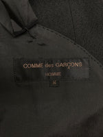 コムデギャルソン COMME des GARCONS HOMME TAILORED JACKET テーラード ジャケット 田中オム スーツ 黒 HS-08019M ジャケット 無地 ブラック Mサイズ 104MT-2091