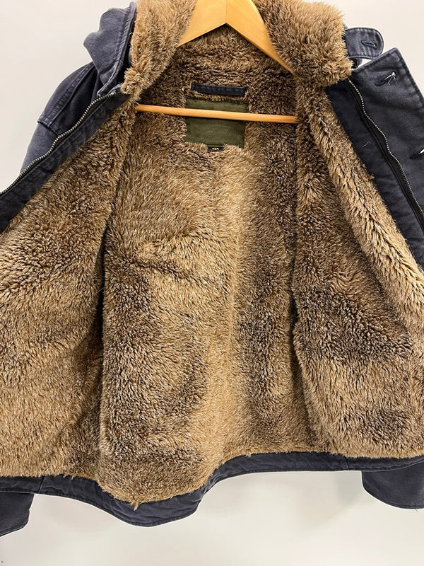 ヒューストン HOUSTON FRENCH DEC JACKET フランス海軍デッキジャケット 5NFX3 42R ジャケット ネイビー 101MT-5439