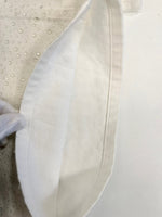 エイミーイストワール EIMY ISTOIRE drop pattern デニムパンツ ドロップパターン ラインストーン ビジュー ハイウエスト ワイド ホワイトデニム デニム ホワイト Mサイズ 101LB-31