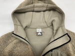 ナイキ NIKE エーシージー ACG 00s 90s パーカー フーディ ジップアップ ダブルジップ ウール WOOL 毛 テック系 ギミック タイ製 ベージュ系 カーキ系 パーカ ベージュ Mサイズ 104MT-1977