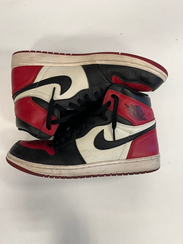 ジョーダン JORDAN NIKE AIR JORDAN 1 RETRO HIGH OG BRED TOE ナイキ エアジョーダン 1 レトロ ハイ オージー ブレッドトゥ 555088-610 メンズ靴 スニーカー レッド 28.5cm 101sh-2352