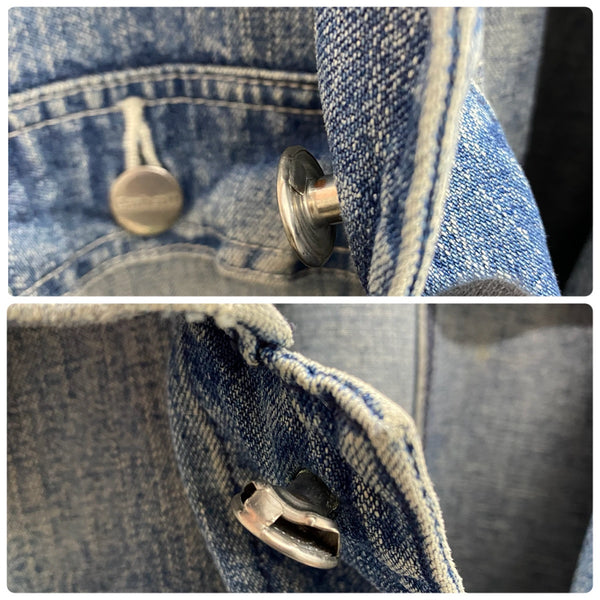 【曜日割引対象外】 カーハート Carhartt デニム カバーオール ジャケット ブルー XXLサイズ 201MT-4756 VB