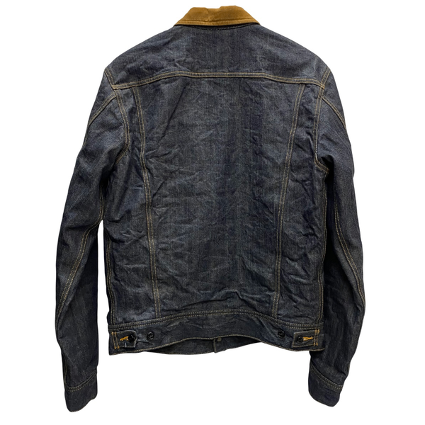 【曜日割引対象外】 ステュディオ・ダ・ルチザン STUDIO D'ARTISAN DENIM JACKET STORM RIDER ブランケット D4187 ジャケット ブルー 42サイズ 201MT-3685 VB