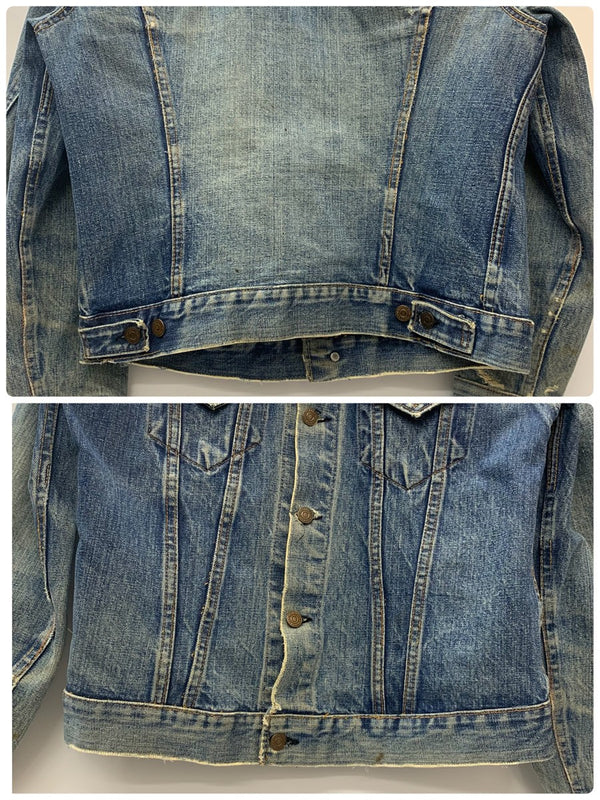 【曜日割引対象外】 リーバイス Levi's 70's 70505 4th USA製 ボタン裏524 デニム ジャケット ブルー 201MT-3171 VB