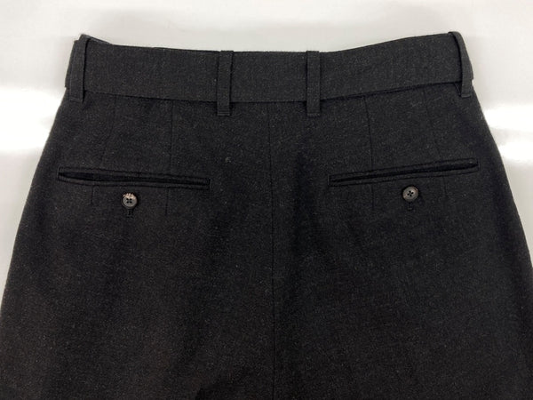 シュタイン stein BELTED WIDE STRAIGHT TROUSERS ワイド ストレート トラウザーズ タック ベルト ジップフライ 黒 無地 ST.283-1 ボトムスその他 ブラック Sサイズ 104MB-288