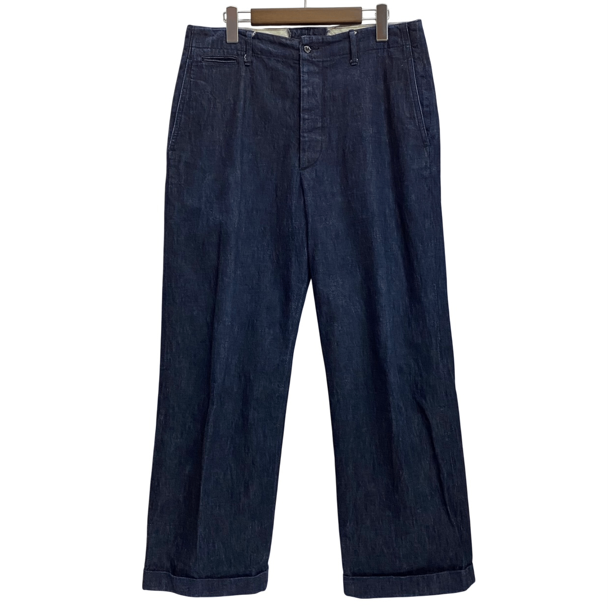 butcher products デニムトラウザー　アットラスト 曜日割引対象外】 アットラスト AT LAST & CO デニム トラウザーパンツ