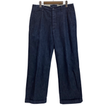 【曜日割引対象外】 アットラスト AT LAST & CO デニム トラウザーパンツ デニム ブルー W32サイズ 201MB-1150 VB