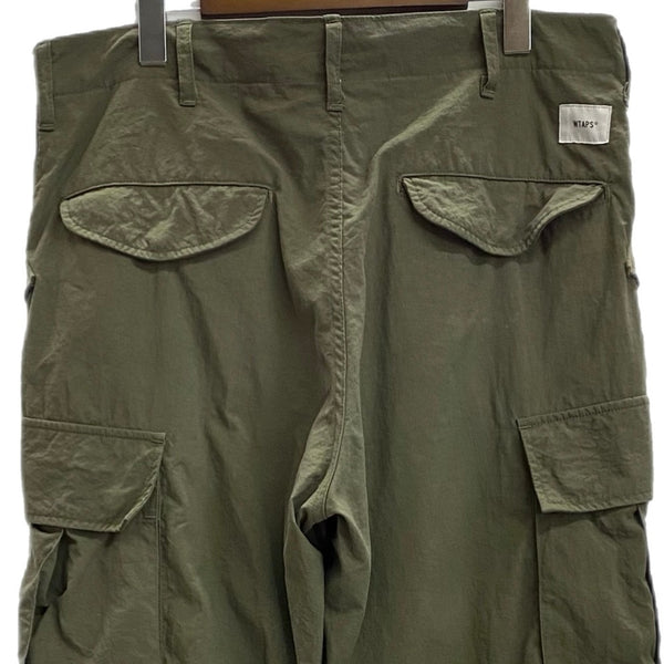 ダブルタップス W)taps CARGO 01 TROUSERS 182WVDT PTM03 カーゴパンツ グリーン 3サイズ 201MB-872