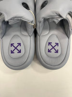 オフホワイト Off-White Meteor メテオ パデッドサンダル レザースライド メンズ靴 サンダル その他 グレー EU40 101sh-2152