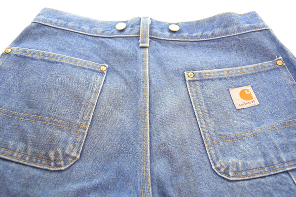 カーハート Carhartt ダブルニー ダックペインター パンツ ワークパンツ  デニム ブルー 103MB-672