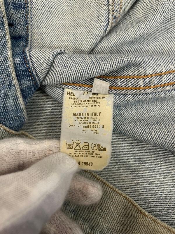 ヘルムートラング HELMUT LANG 90s 90's 90年代 本人期 デニムジャケット ヴィンテージ イタリア製 50 ジャケット ブルー 101MT-5164