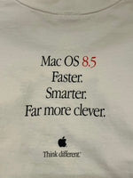 ヴィンテージ vintage 90年代 90's Hanes Apple "Mac OS8.5" Sherlock アップル マック シャーロック プリント XL Tシャツ ホワイト LLサイズ 101MT-3829