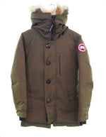 カナダグース CANADA GOOSE CHATEAU PARKA DOWN JAKCET シャトー パーカ ダウン ジャケット グリフィンインターナショナル 3426JM R XS ジャケット カーキ 103MT-3376