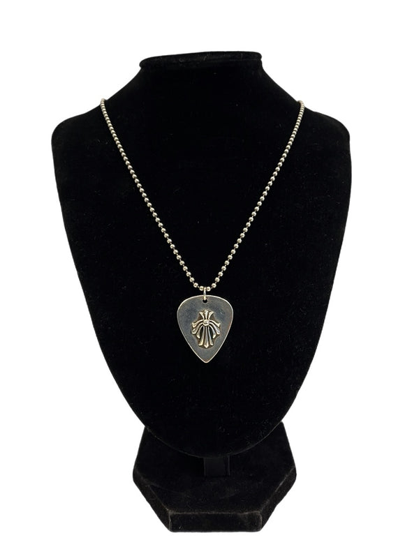 エーアンドジー A&G HEAVY 925Silver ピックデザイン ネックレス クロスモチーフ メンズジュエリー・アクセサリー ネックレス・ペンダント シルバー 101G-205