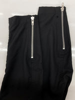 コムデギャルソン COMME des GARCONS OMME PLUS 12SS WOOL RIDERS JACKET ウール ライダース ジャケット Tailoring for Punks ジップアップ アウター 黒 PI-J112 ジャケット 無地 ブラック Mサイズ 104MT-2219