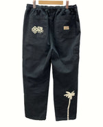 ステューシー STUSSY 22AW noma icon beach pant ビーチパンツ イージーパンツ 黒 刺繍 116575 ボトムスその他 ブラック Lサイズ 104MB-126