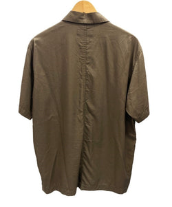 ダブルタップス WTAPS 20SS BUDS SS SHIRT RAPO POPLIN バッツ ショートスリーブ シャツ ポプリン シャツ 201BRDT-SHM05 サイズ 02 半袖シャツ ロゴ カーキ 101MT-2109