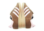 アディダス adidas GAZELLE JH5666 ガゼル BROWN PINK スニーカー JH5666 メンズ靴 スニーカー ブラウン 25.5cm 103S-872