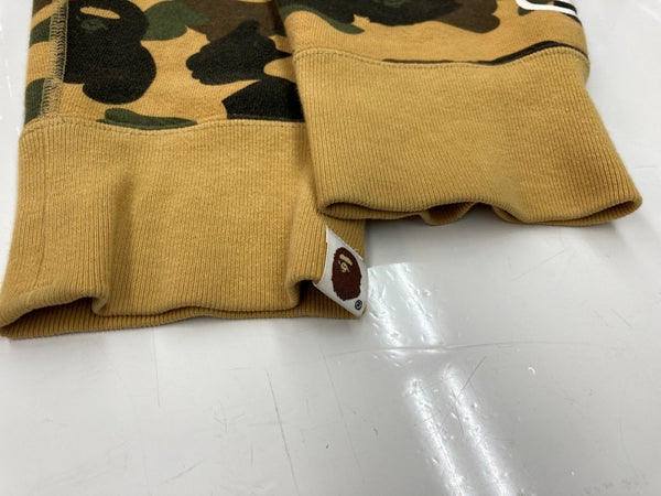アベイシングエイプ A BATHING APE 1st Camo Shark Full Zip Hoodie シャーク フルジップ フーディー 緑 001ZPJ801009M パーカ カモフラージュ・迷彩 グリーン XLサイズ 104MT-2150