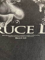 US US古着 BRUCE LEE ブルース・リー  カンフー 陰陽 黒 Tシャツ ブラック 101MT-4833